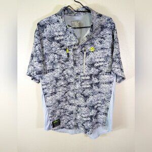 Loco Kaile mens fishing shirt button down breathable size M